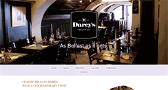 Desktop Screenshot of darcysbelfast.co.uk